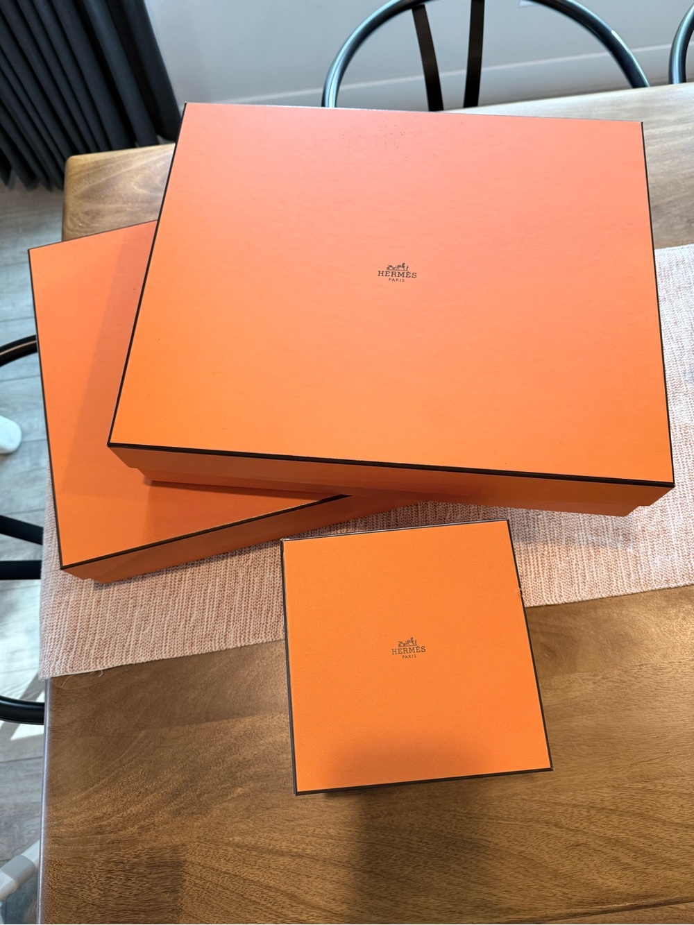 Hermes Orange Signature Gift Box Set
